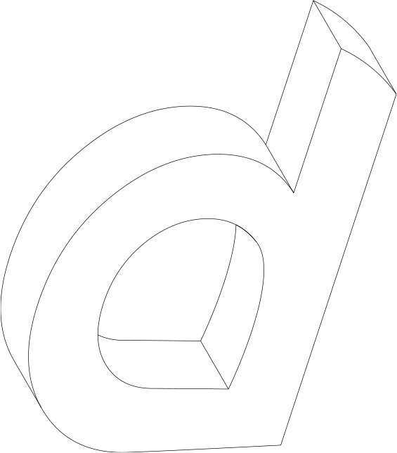 Logo dínamo - D Logo dínamo - D