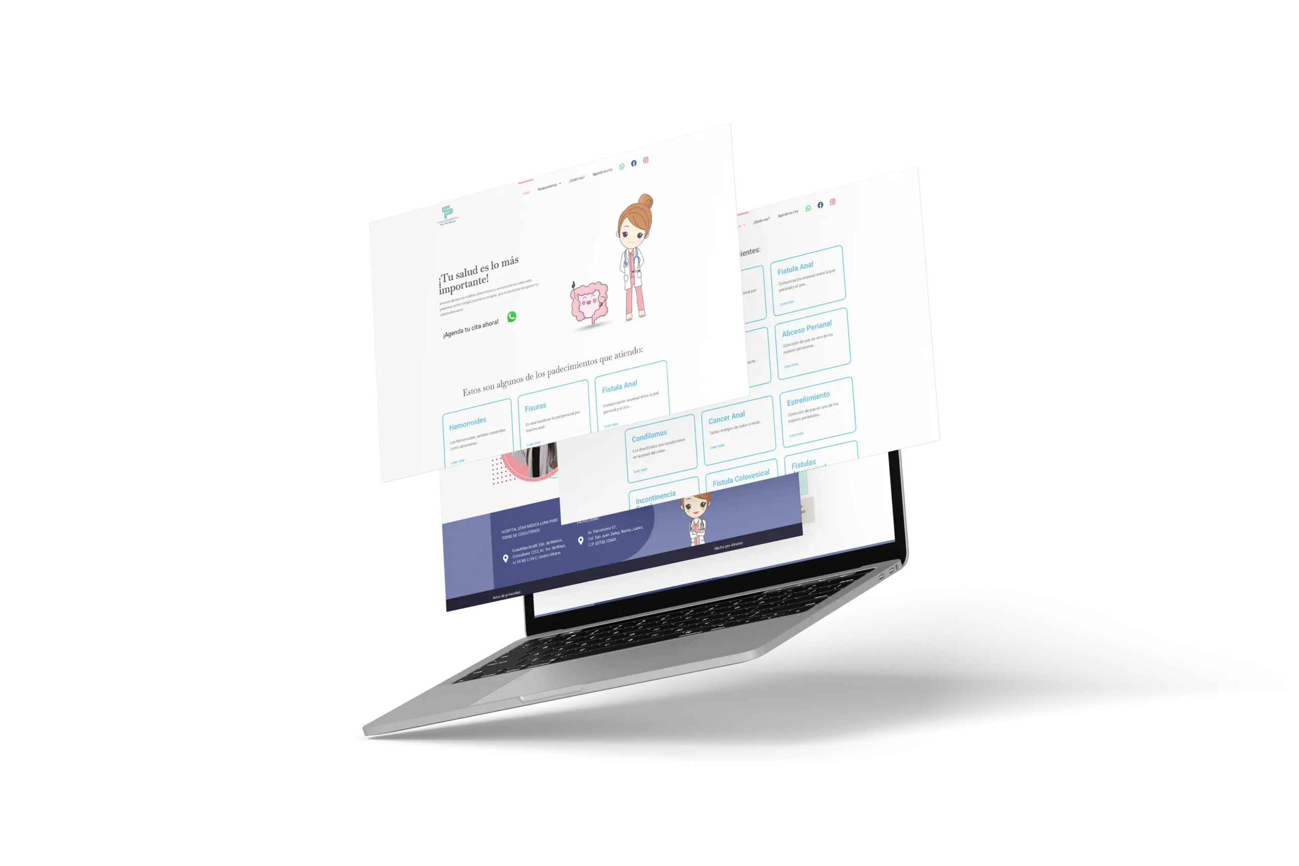 Sitio web dr Flor